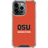 Oregon State University Orange iPhone 16 Pro Clear Case