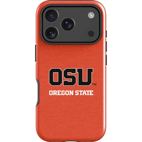 Oregon State University Orange iPhone 18 Pro Impact Case