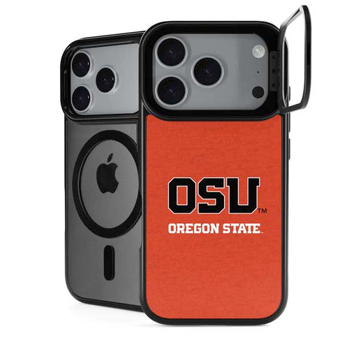 Oregon State University Orange iPhone 18 Pro Kickstand Case
