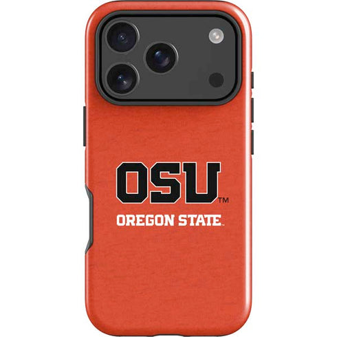 Oregon State University Orange iPhone 18 Pro Max Impact Case