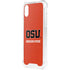 Oregon State University Orange iPhone XS Clear Case