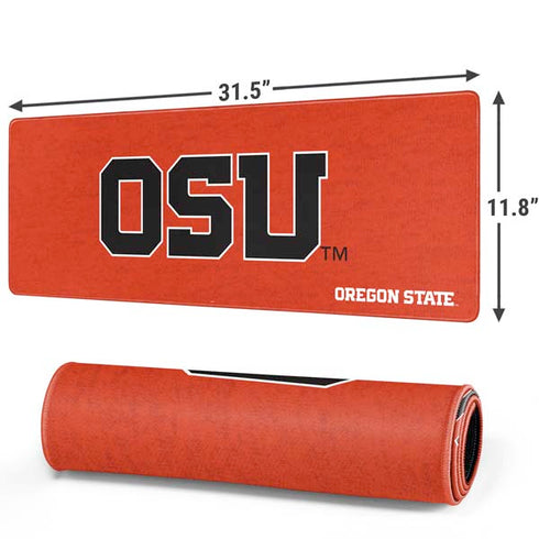 Oregon State University Orange Gaming Mouse Pad