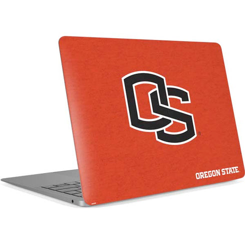 Oregon State University Orange Apple MacBook Air Skin