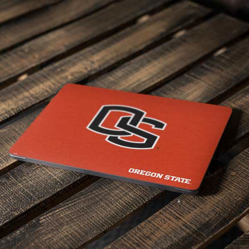 Oregon State University Orange Apple MacBook Air Skin