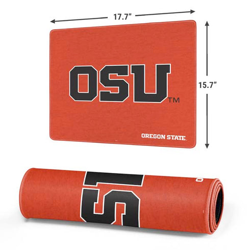 Oregon State University Orange Gaming Mouse Pad