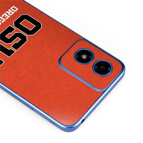Oregon State University Orange Moto G Play 4G (2024) Skin