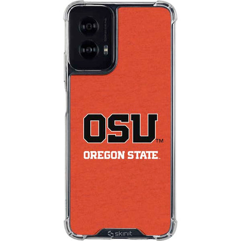 Oregon State University Orange Moto G Power 5G (2024) Clear Case