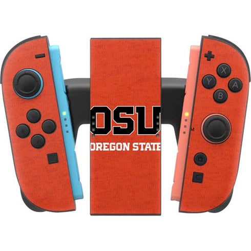 Oregon State University Orange Nintendo Switch 2 (2025) Joy-Con Controller Skin