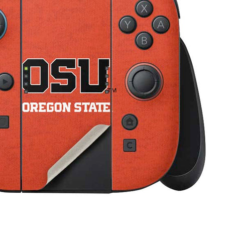 Oregon State University Orange Nintendo Switch 2 (2025) Joy-Con Controller Skin