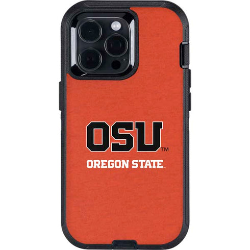 Oregon State University Orange Otterbox Defender iPhone Skin