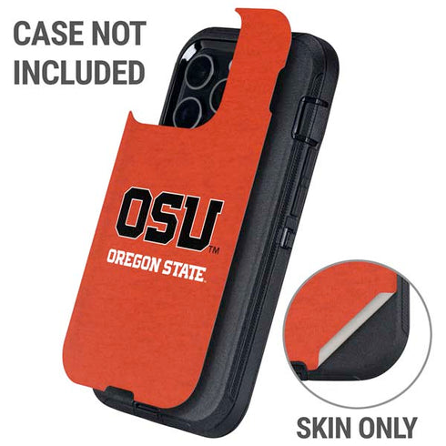 Oregon State University Orange Otterbox Defender iPhone Skin