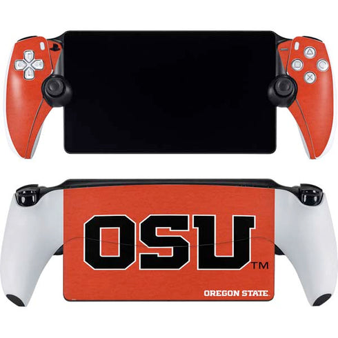 Oregon State University Orange PlayStation Portal Remote Player Skin