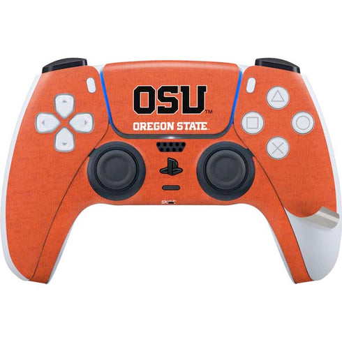 Oregon State University Orange PS5 Pro Disk Bundle Skin