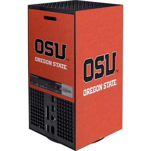 Oregon State University Orange XBox Series X Digital Edition Bundle Skin