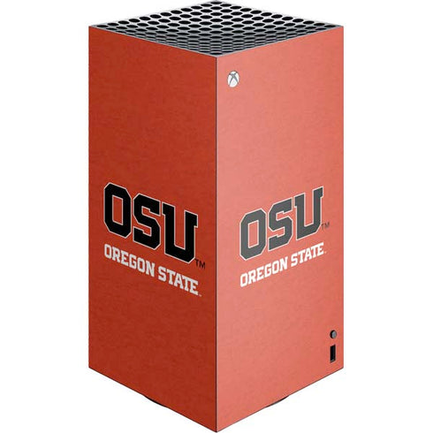 Oregon State University Orange XBox Series X Digital Edition Console Skin