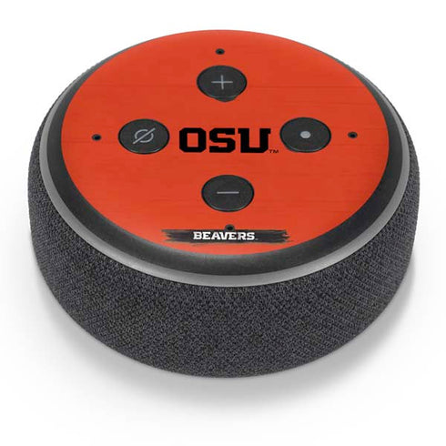 Oregon State University Texture Amazon Echo Dot Skin