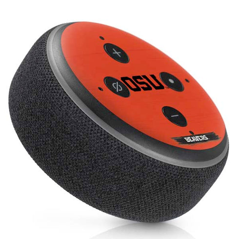 Oregon State University Texture Amazon Echo Dot Skin