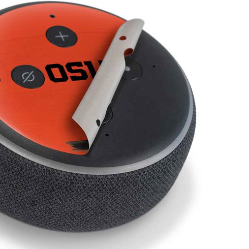 Oregon State University Texture Amazon Echo Dot Skin