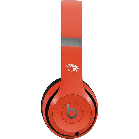 Oregon State University Texture Beats Solo 4 Wireless Headphones Skin