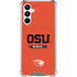 Oregon State University Texture Galaxy A16 5G Clear Case