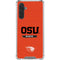 Oregon State University Texture Galaxy A17 Clear Case