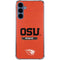Oregon State University Texture Galaxy A35 5G Clear Case