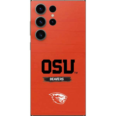 Oregon State University Texture Galaxy S25 Ultra Skin