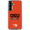Oregon State University Texture Galaxy S26 Plus Clear Case