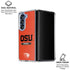 Oregon State University Texture Galaxy Z Fold6 Clear Case