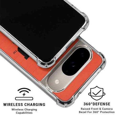 Oregon State University Texture Google Pixel 10 Clear Case