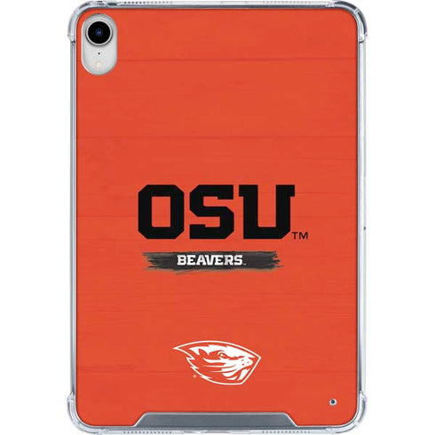 Oregon State University Texture iPad 11th Gen (2025) Clear Case