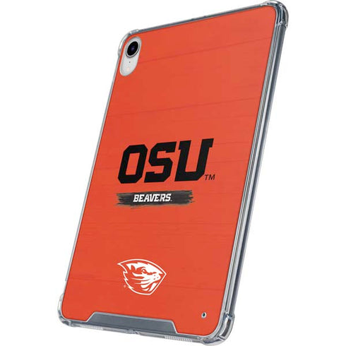 Oregon State University Texture iPad 11th Gen (2025) Clear Case