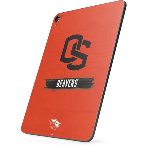 Oregon State University Texture Apple iPad Pro Skin