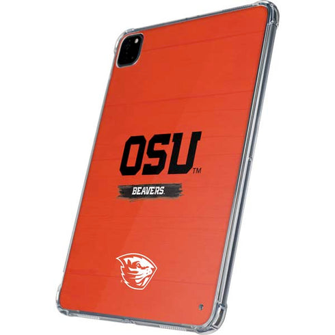 Oregon State University Texture iPad Pro 11in (2024) Clear Case