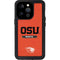 Oregon State University Texture iPhone 15 Pro Waterproof Case