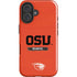 Oregon State University Texture iPhone 16 Impact Case