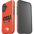 Oregon State University Texture iPhone 16 Plus Impact Case
