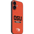 Oregon State University Texture iPhone 16 Plus Skin