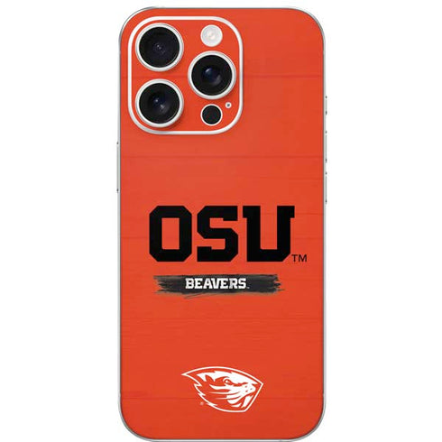 Oregon State University Texture iPhone 16 Pro Skin