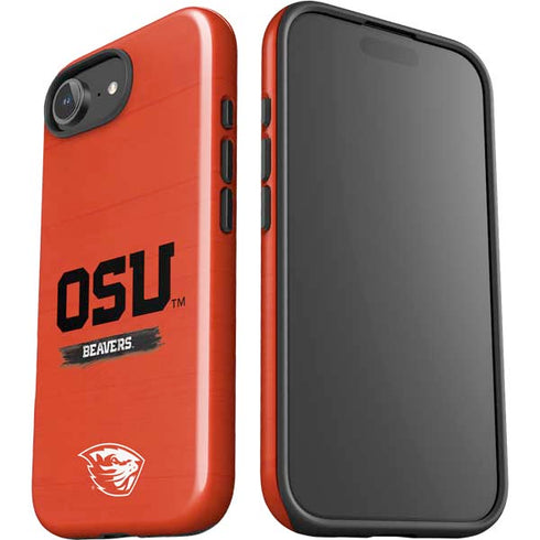 Oregon State University Texture iPhone 16e Impact Case