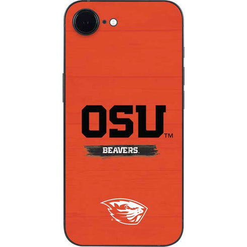 Oregon State University Texture iPhone 16e Skin
