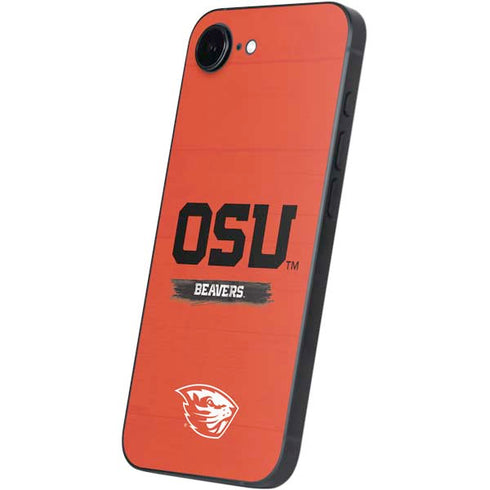 Oregon State University Texture iPhone 16e Skin