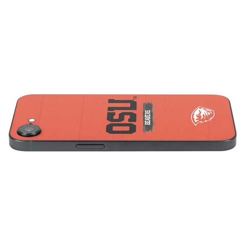 Oregon State University Texture iPhone 16e Skin