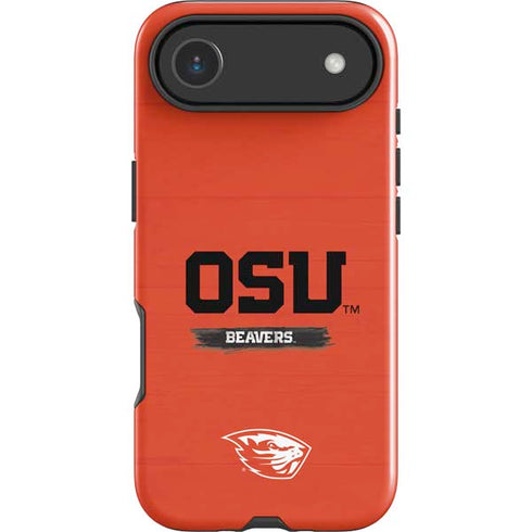 Oregon State University Texture iPhone 17 Air Impact Case