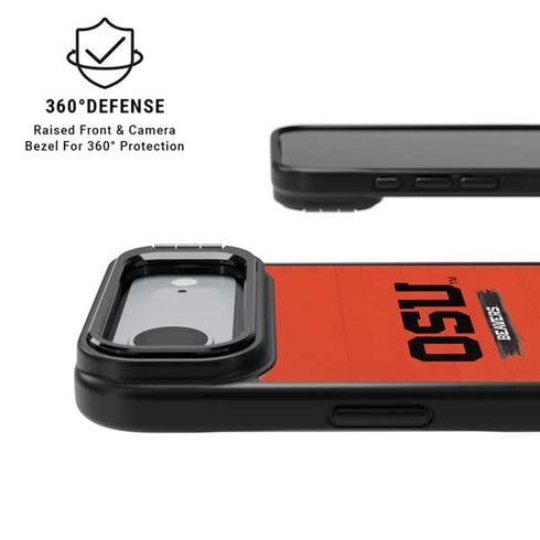 Oregon State University Texture iPhone 17 Air Kickstand Case