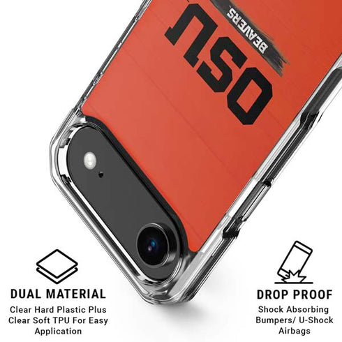 Oregon State University Texture iPhone 17 Air MagSafe Case