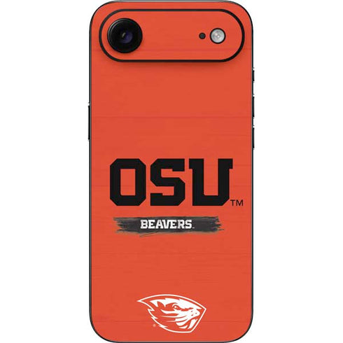 Oregon State University Texture iPhone 17 Air Skin