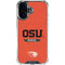 Oregon State University Texture iPhone 17 Clear Case