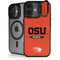 Oregon State University Texture iPhone 17 Kickstand Case