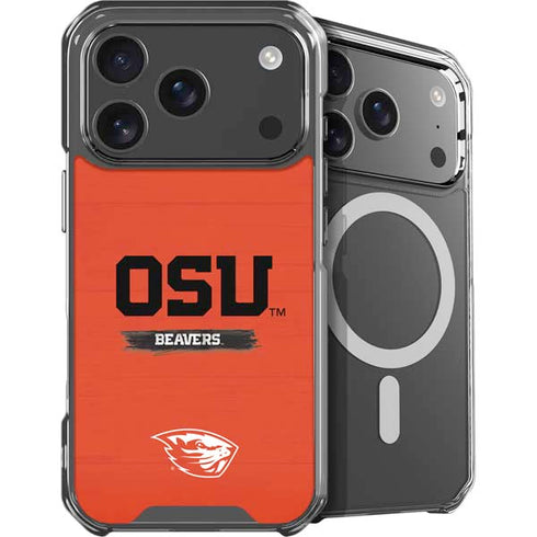 Oregon State University Texture iPhone 17 Pro Max MagSafe Case